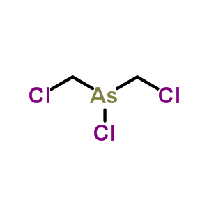 Chlorobis(chloromethyl)arsine Structure,56863-50-4Structure