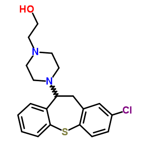 4-(2-Chloro-10,11-dihydrodibenzo[b,f]thiepin-10-yl)-1-piperazineethanol Structure,56934-18-0Structure