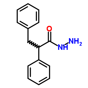 Alpha-phenylhydrocinnamic acid hydrazide Structure,58973-42-5Structure