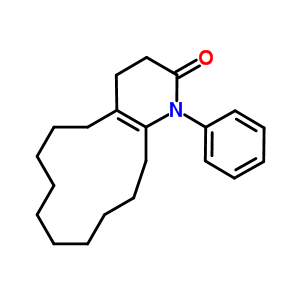 16-Phenyl-16-azabicyclo[10.4.0]hexadec-17-en-15-one Structure,59221-81-7Structure