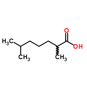 2,6-Dimethylheptanoic acid Structure,60148-94-9Structure