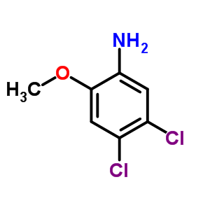 4,5-Dichloro-2-methoxyaniline Structure,60468-21-5Structure