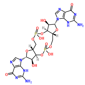 Cyclic di-gmp/cyclic diguanylate Structure,61093-23-0Structure