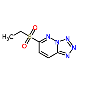 Tetrazolo[1,5-b]pyridazine,6-(ethylsulfonyl)- Structure,62645-30-1Structure