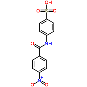 4-[(4-Nitrobenzoyl)amino]benzenesulfonic acid Structure,6272-15-7Structure