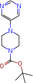 Tert-butyl 4-(pyrimidin-5-yl)piperazine-1-carboxylate Structure,634468-96-5Structure