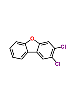 2,3-Dichlorodibenzofuran Structure,64126-86-9Structure