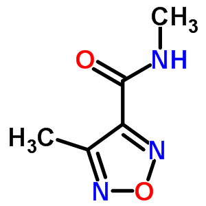 1,2,5-Oxadiazole-3-carboxamide,n,4-dimethyl-(9ci) Structure,65225-84-5Structure