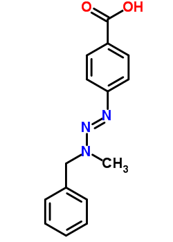 4-(Benzyl-methyl-amino)diazenylbenzoic acid Structure,65587-38-4Structure