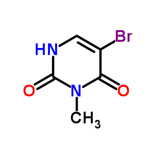 5-Bromo-3-methyl-1h-pyrimidine-2,4-dione Structure,6832-03-7Structure