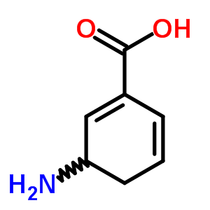 1,5-Cyclohexadiene-1-carboxylicacid,3-amino-(9ci) Structure,71225-88-2Structure