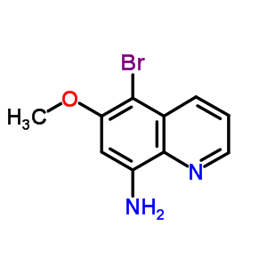 5-Bromo-6-methoxy-quinolin-8-amine Structure,7148-88-1Structure