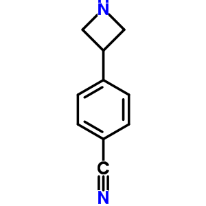 4-(3-Azetidinyl)benzonitrile Structure,7215-03-4Structure