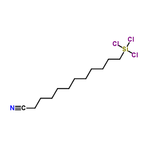 11-Cyanoundecyltrichlorosilane Structure,724460-16-6Structure