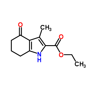 4,5,6,7-Tetrahydro-3-methyl-4-oxo-indole-2-carboxylicaciethylester Structure,7272-58-4Structure