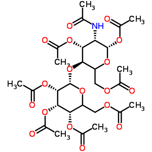 N-acetyllactosamine heptaacetate Structure,73208-61-4Structure