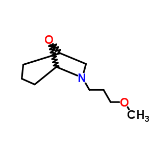 8-Oxa-6-azabicyclo[3.2.1]octane, 6-(3-methoxypropyl)- Structure,73805-99-9Structure