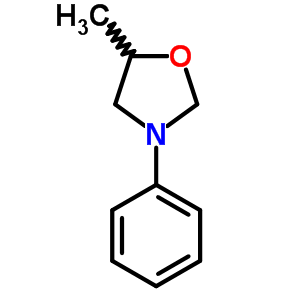 5-Methyl-3-phenyl-oxazolidine Structure,73861-82-2Structure