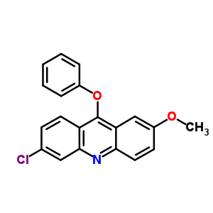 6-Chloro-2-methoxy-9-phenoxyacridine Structure,7478-26-4Structure