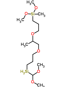 Bis[(3-methyldimethoxysilyl)propyl]polypropylene oxide Structure,75009-88-0Structure