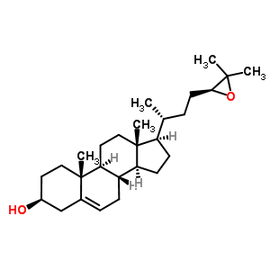 24(S),25-epoxycholesterol (not deuterated) Structure,77058-74-3Structure