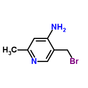 4-Pyridinamine,5-(bromomethyl)-2-methyl-(9ci) Structure,771412-37-4Structure