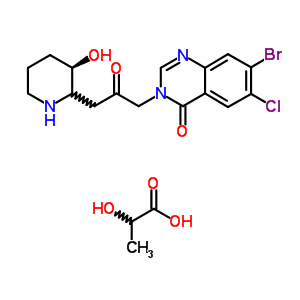 Halofuginone lactate Structure,82186-71-8Structure