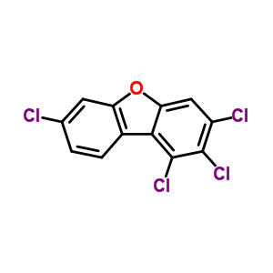 1,2,3,7-Tetrachlorodibenzofuran Structure,83704-22-7Structure