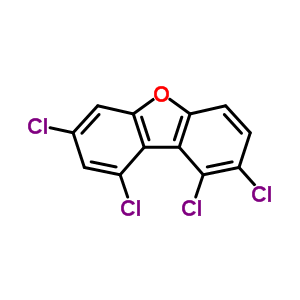 1,2,7,9-Tetrachlorodibenzofuran Structure,83704-26-1Structure