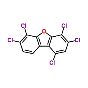 1,3,4,6,7-Pentachlorodibenzofuran Structure,83704-36-3Structure