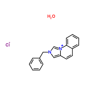 2-Benzylimidazo(1,5-a)quinolinium chloride, 97% Structure,849797-78-0Structure