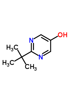 2-Tert-butylpyrimidin-5-ol Structure,85929-96-0Structure