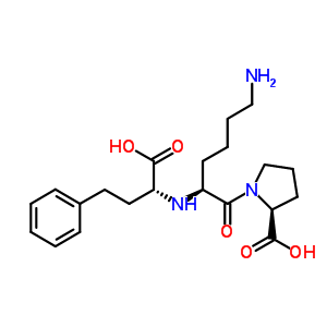 Lisinopril impurity e Structure,85955-59-5Structure