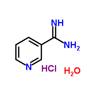 3-Pyridinecarboximidamide hydrochloride hydrate Structure,871825-82-0Structure