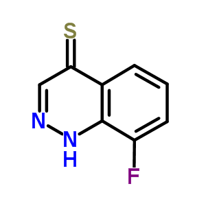 8-Fluoro-4-cinnolinethiol Structure,876-79-9Structure