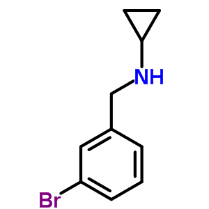 N-(3-bromobenzyl)-n-cyclopropylamine Structure,892570-95-5Structure