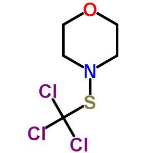 4-(Trichloromethylsulfanyl)morpholine Structure,89416-44-4Structure