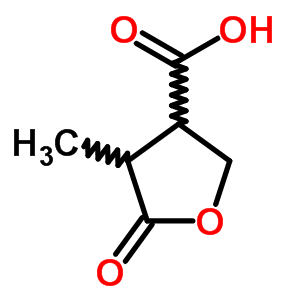 3-Furancarboxylicacid,tetrahydro-4-methyl-5-oxo-(9ci) Structure,89533-85-7Structure