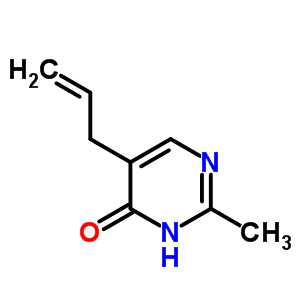 4-Pyrimidinol, 5-allyl-2-methyl-(7ci) Structure,90006-94-3Structure