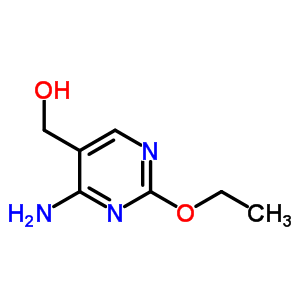 5-Pyrimidinemethanol,4-amino-2-ethoxy- Structure,90008-65-4Structure