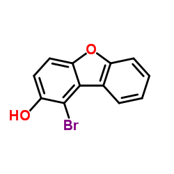 1-Bromodibenzofuran-2-ol Structure,91267-95-7Structure