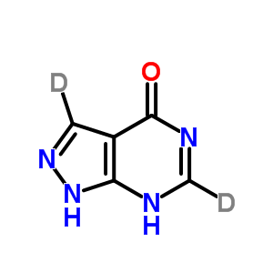 Allopurinol-d2 Structure,916979-34-5Structure