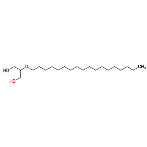 2-(Octadecyloxy)-1,3-propanediol Structure,927-18-4Structure